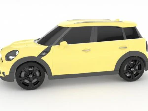 mini cooper s 3D Model