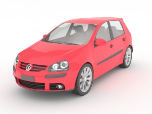 volkswagen golf mk5 3Dモデル