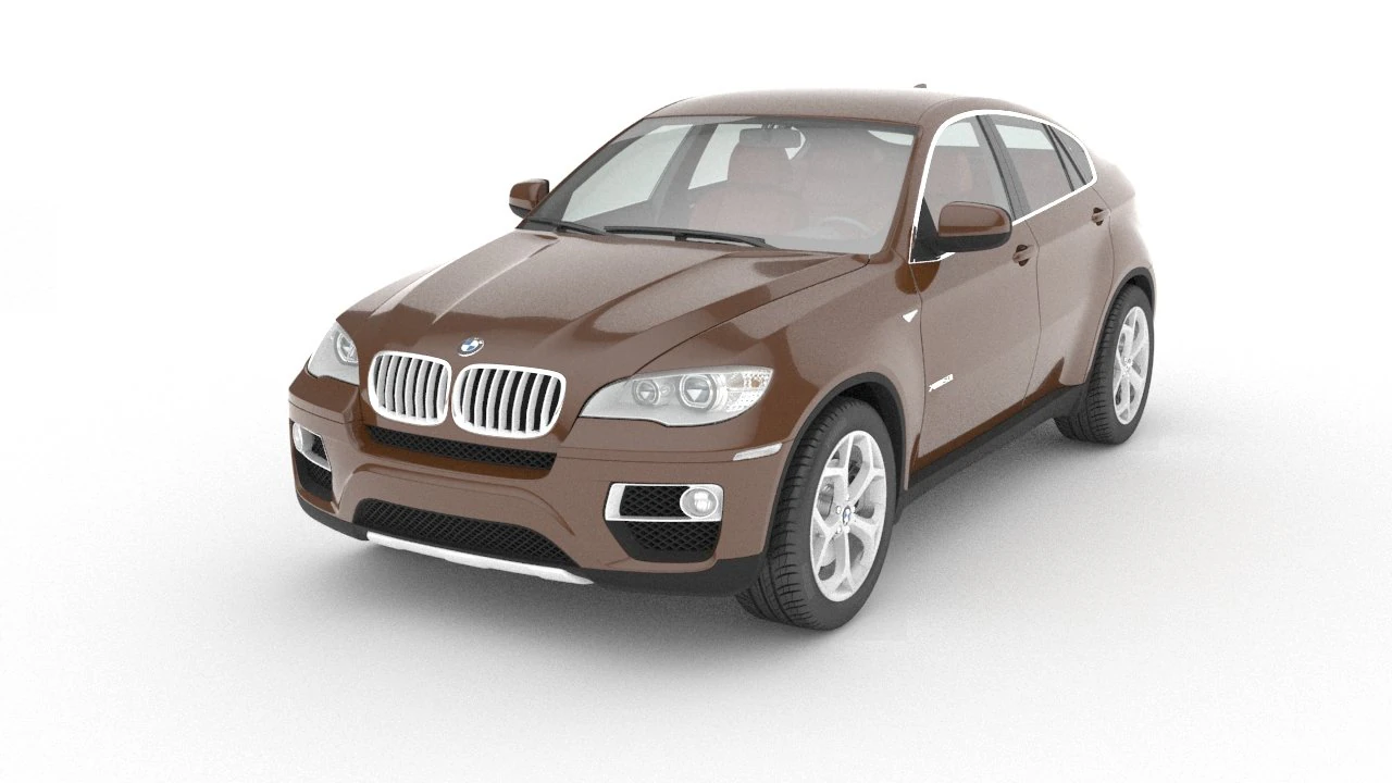 bmw x6m 2013 3D Model .c4d .max .obj .3ds .fbx .stl .blend 