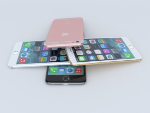 iphone 6s all colors high poly 3D 모델