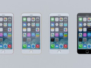 iphone 6s all colors high poly 3D Модель
