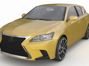 lexus ct 200h 3D Model