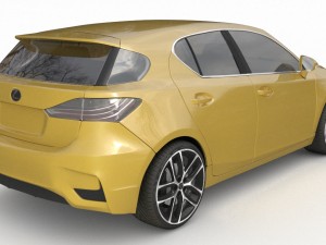 lexus ct 200h 3D Model