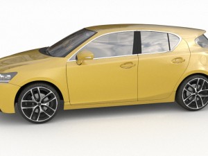 lexus ct 200h 3D Model