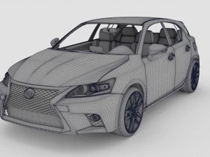 lexus ct 200h 3D Model