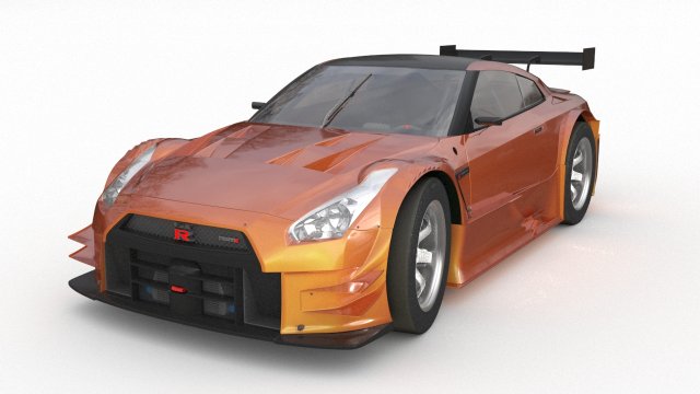 nissan gtr r35 2016 nismo edition 3D-Modell .c4d .max .obj .3ds .fbx .stl .blend 