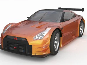 日産 GTR R35 2016 ニスモ エディション 3Dモデル