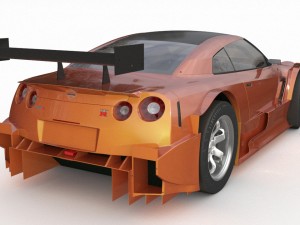 nissan gtr r35 2016 nismo edition 3D-Modell