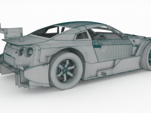 nissan gtr r35 2016 nismo edition 3D-Modell