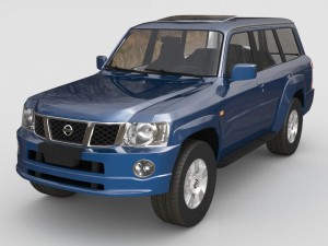 nissan patrol 3D Model