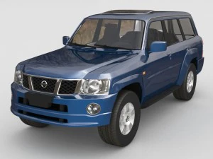 日産パトロール 3Dモデル