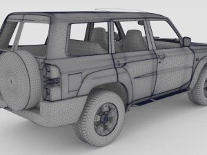 nissan patrol 3D Model