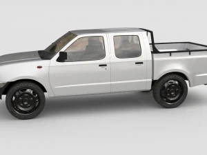 nissan pickup d22 3D Model