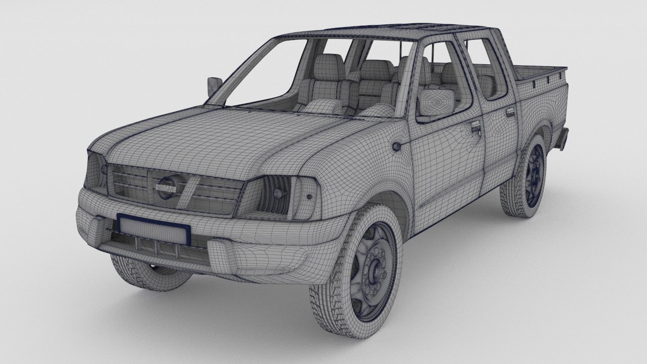 Nissan Pickup D22 3d Model In Van And Minivan 3dexport