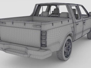 nissan pickup d22 3D Model