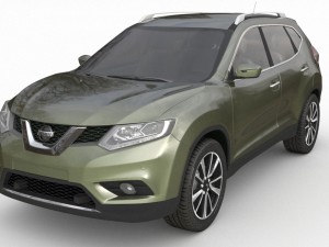 nissan x-trail 3D Model
