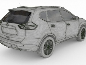 nissan x-trail 3D Model
