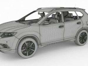 nissan x-trail 3D Model