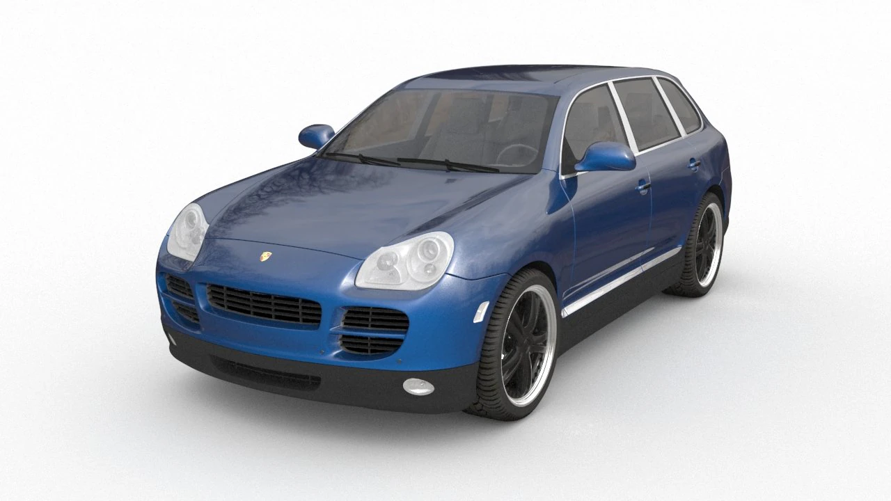 porsche cayenne 3D Model .c4d .max .obj .3ds .fbx .stl .blend