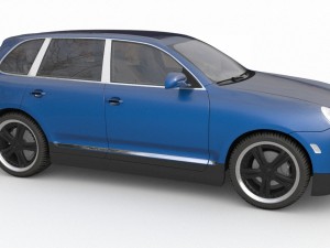 porsche cayenne 3D 模型