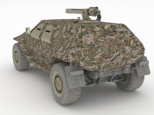 army car 3D Model