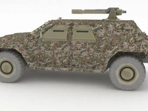 army car 3D Model