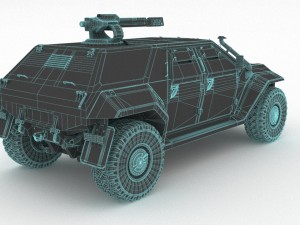 army car 3D Model