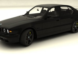 bmw m5 e34 3D मॉडल