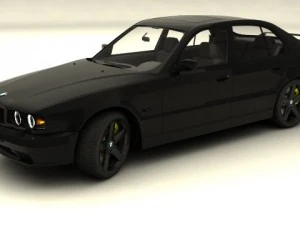 bmw m5 e34 3D Model