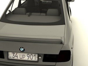 bmw m5 e34 3D मॉडल
