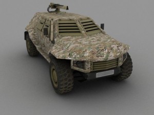 army car 3D Model