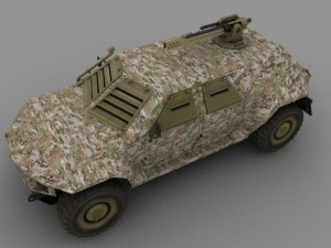 army car 3D Model