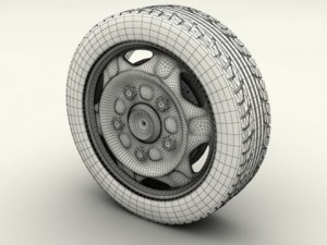 oem rims 3D Model