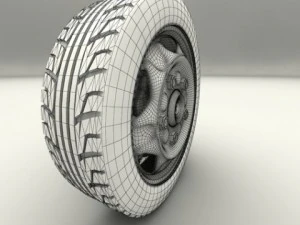 oem rims 3D Model