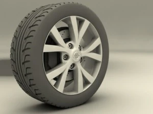 jantes nissan murano 2013 Modelo 3D