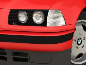 bmw e36 compact 3D Model