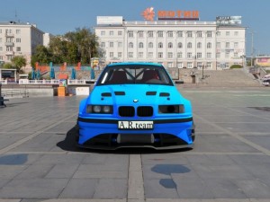 bmw e36 compact tuning 3D 모델