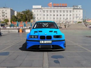 बीएमडब्ल्यू ई36 कॉम्पैक्ट ट्यूनिंग 3D मॉडल