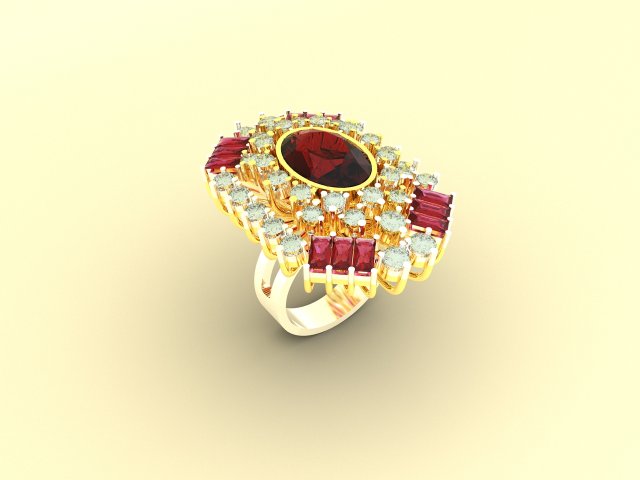 ring1 Modello 3D .c4d .max .obj .3ds .fbx .stl .blend 