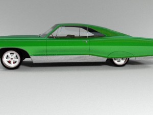 pontiac bonneville 1966 3D Модель