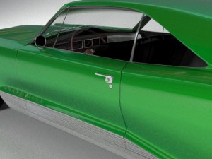 pontiac bonneville 1966 3D Модель