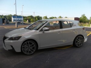 lexus ct 200h 2015 f sport Model 3D