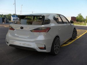 lexus ct 200h 2015 f sport Model 3D