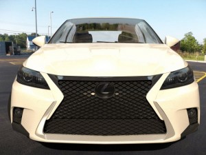 lexus ct 200h 2015 f sport Model 3D