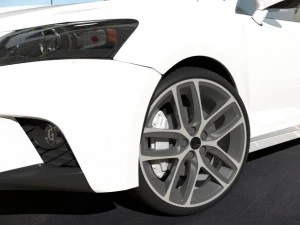 lexus ct 200h 2015 f sport 3D Model
