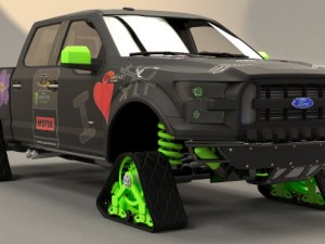 ford f150 raptor monster energy 3D Model