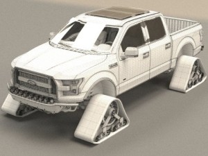 ford f150 raptor monster energy 3D Model