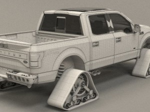 ford f150 raptor monster energy 3D Model
