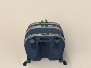 backpack targus 3D मॉडल
