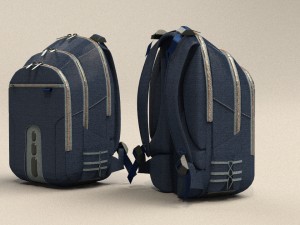 backpack targus 3D मॉडल